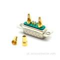 D-Sub Alta corrente 7W2 Conector masculino 7p